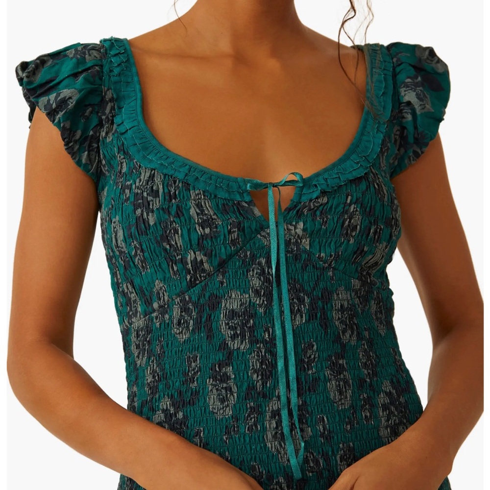Free people Floral Midi Dress